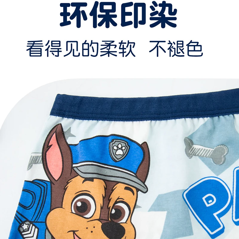 Boys Underwear Paw Patrol Children's Cotton Panties Antibacterial 2-8Y 4PCS