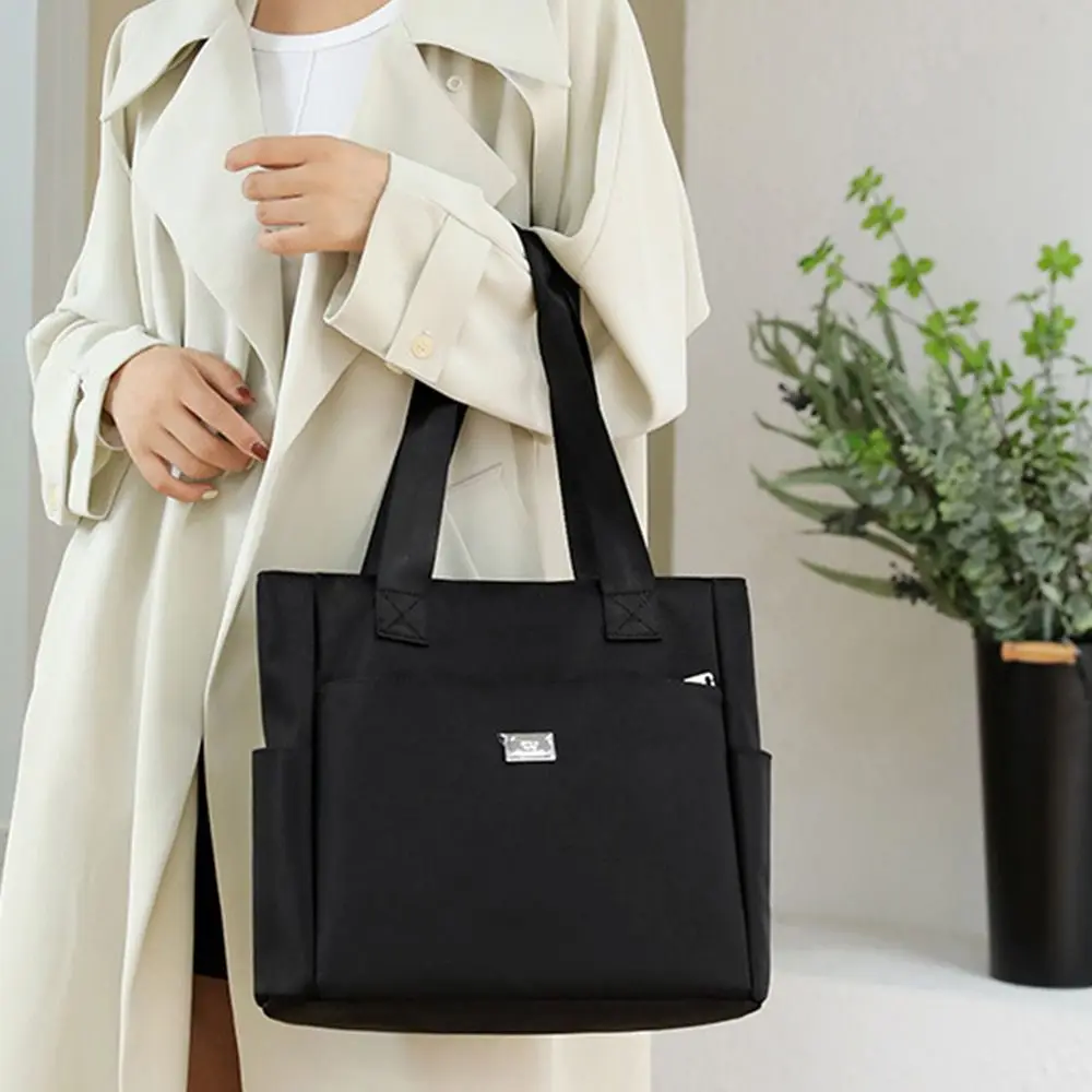 High Quality Large Capacity Handbag Tote Bags Lightweight Waterproof Nylon Shoulder Bag