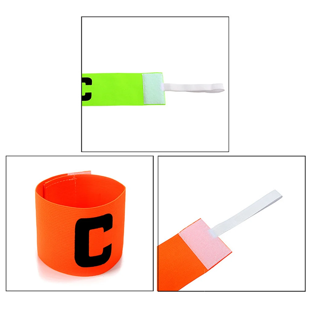 1 Pcs Football Captain Armband Soccer Arm Band Leader Match Football Armband  Group Armband
