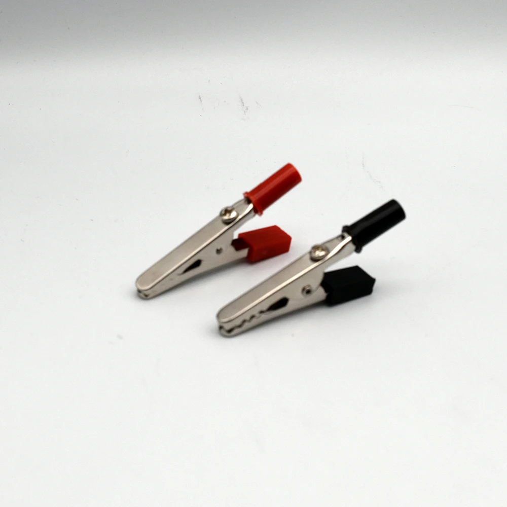 Alligator clips 10 Pieces Metal Alligator Clips Test Clips Electronic Product Test Clips Screws Solder Ports Electrician Wire