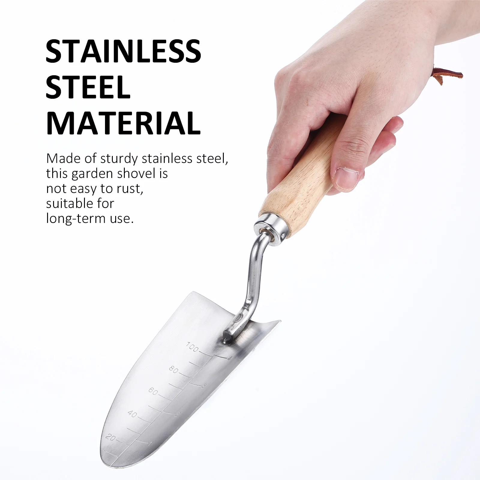 Garden Tool Gardening Spade Shovels For Digging 410 Stainless