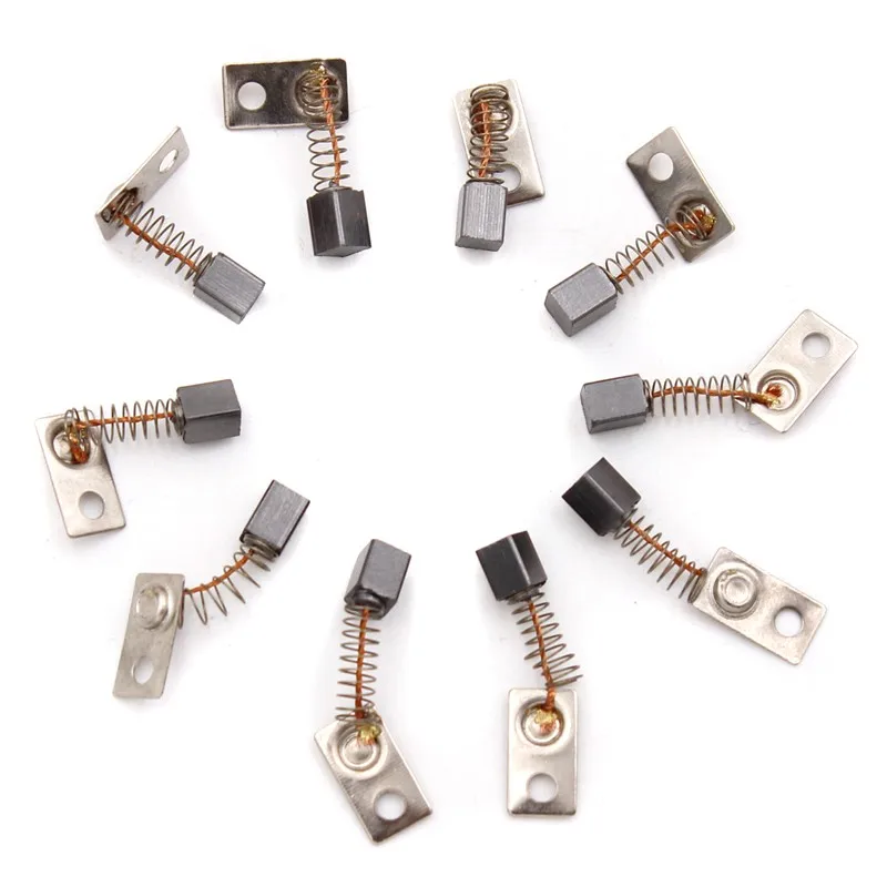 

10Pcs 3X3X4.5mm Carbon Brush Electric Motor Brush For Saeyang Series 210 102L 105L Engraving Machine Power Tool Part Accs
