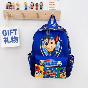 Original PAW Patrol Backpack Schoolbag Skye Chase Anime Figure Boys Girls Puppy Patrol Doll Cute Cartoon for Children Toys Gifts