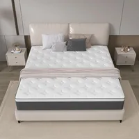 Mattress, Gel Memory Foam Hybrid Mattress in a Box, Individual Pocket Springs, Supportive & Pressure Relief, Good Sprigback 2