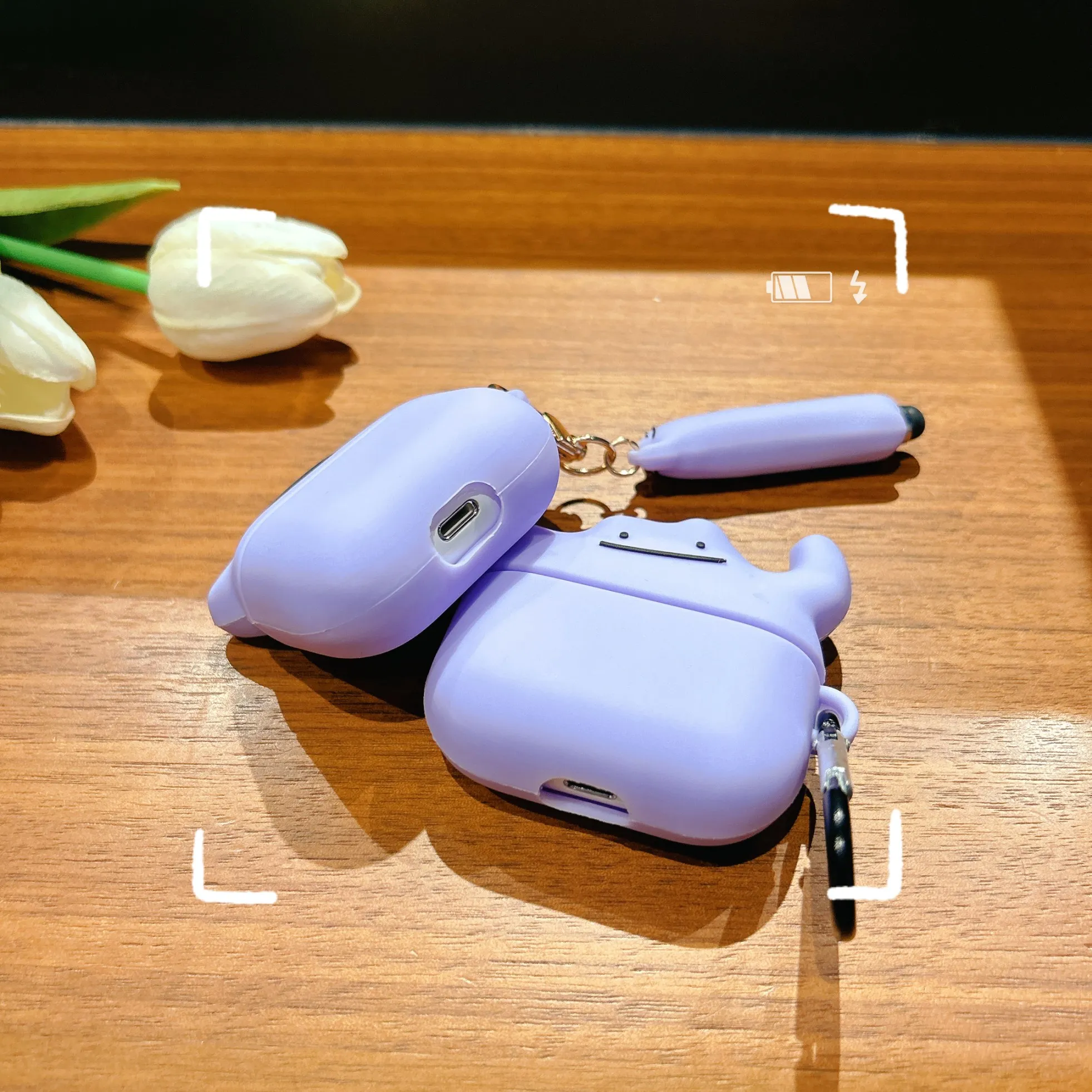 Cute Ditto Silicone Earphone Case Cover
