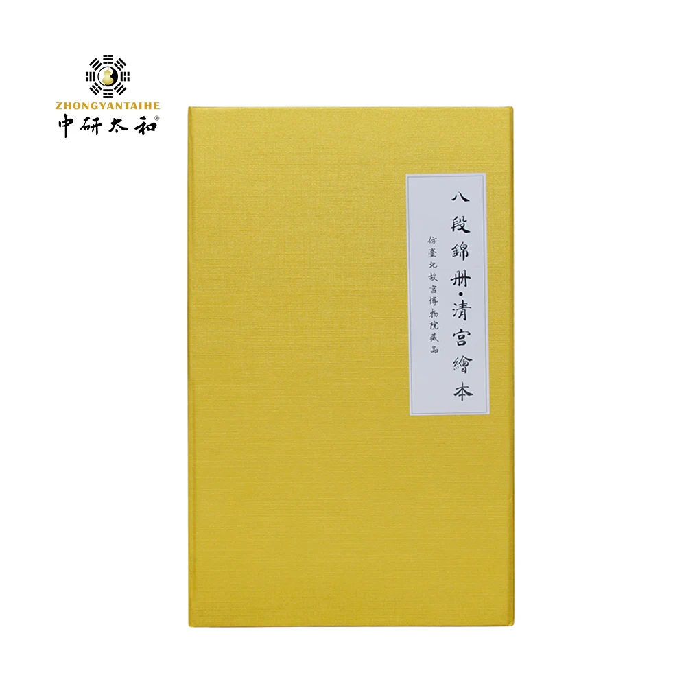 Zhongyan Taihe Chinese Qing Dynasty Records Atlas Baduanjin Picture