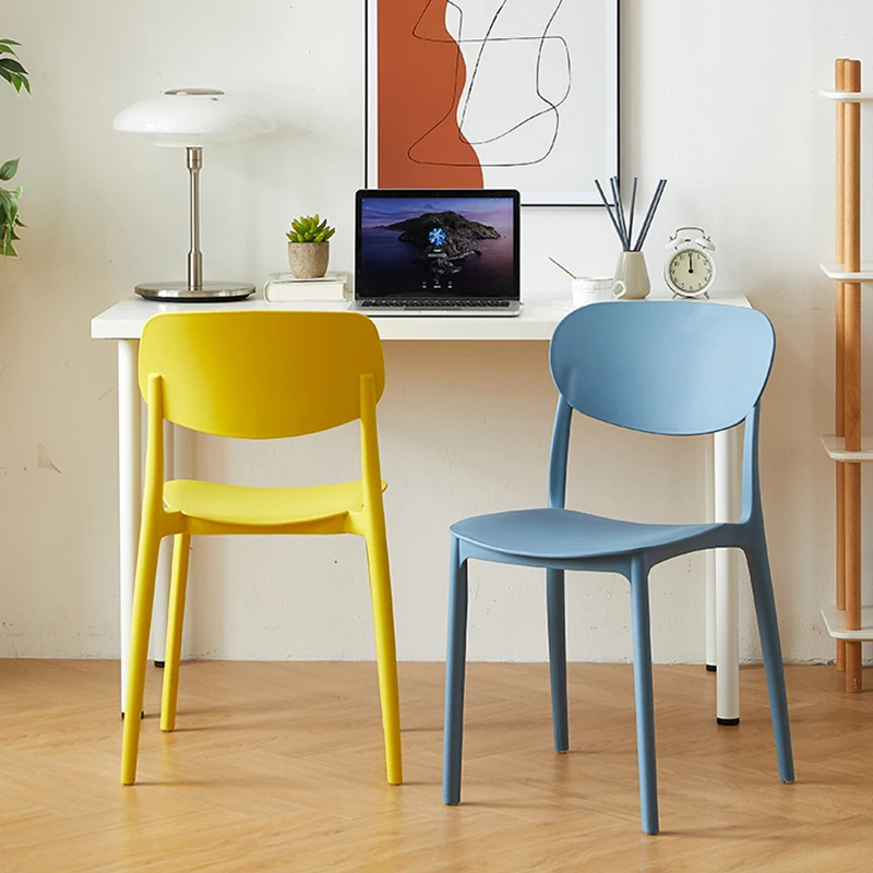 Design Minimalist Dining Chairs Nordic Plastic Dressing Table Patio