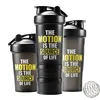 Shake Cup for Meal Replacement Fitness Sports Water Bottle Large Capacity Portable Protein Cup With Measurement Markings 2