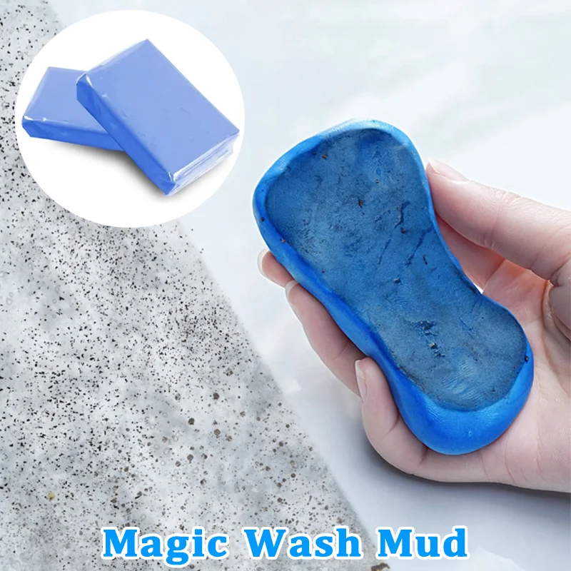 Magic Car Wash Mud Car Detailing Waxing Polish Cleaning Clay Bar Auto Strong Force To Remove Volcanic Mud Accessories
