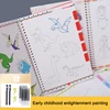 Magic Book Curious Copybook Children Drawing Books 3D Groove Reusable Educational Montessori Games for Writing Practice Book 2