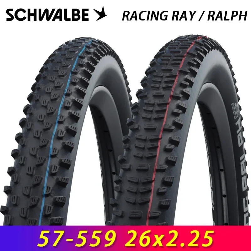SCHWALBE Original 26x2.25 RACING RAY/RALPH Tubeless Folding Tire