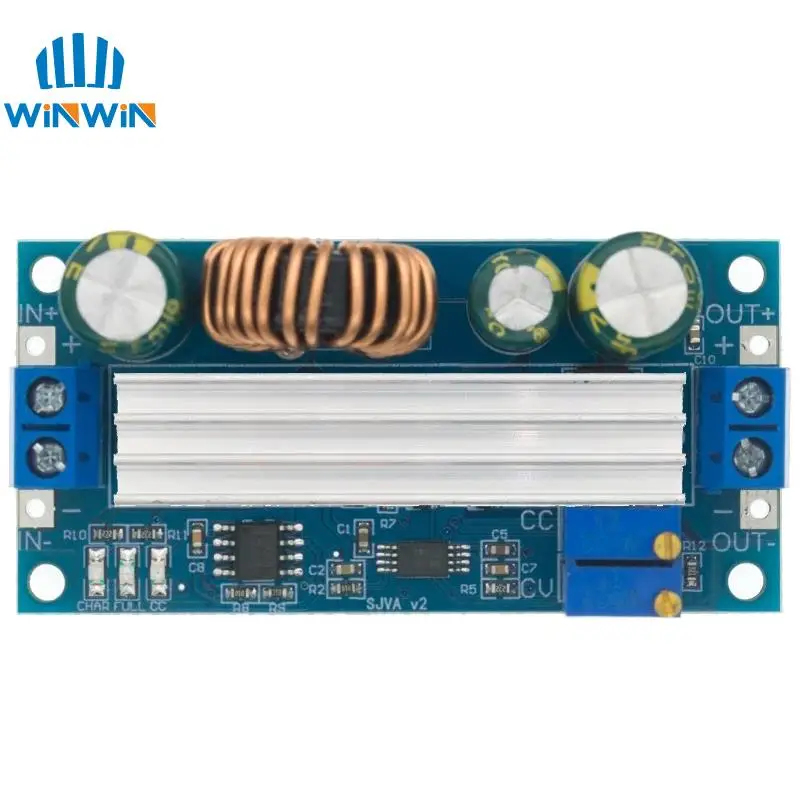 CC CV Adjustable 3A 35W DC 5-30V to DC 0.5-30V Step Up Down Buck Boost Converter Power Supply Module Voltage Regulator XY-SJVA