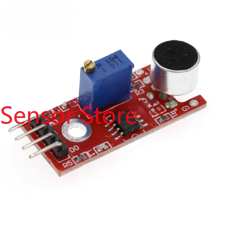 5PCS High Sensitivity Microphone Sensor Module KY-037 Sound Detection ky018 3pin optical sensitive resistance light detection photosensitive sensor module for arduino diy kit ky 018