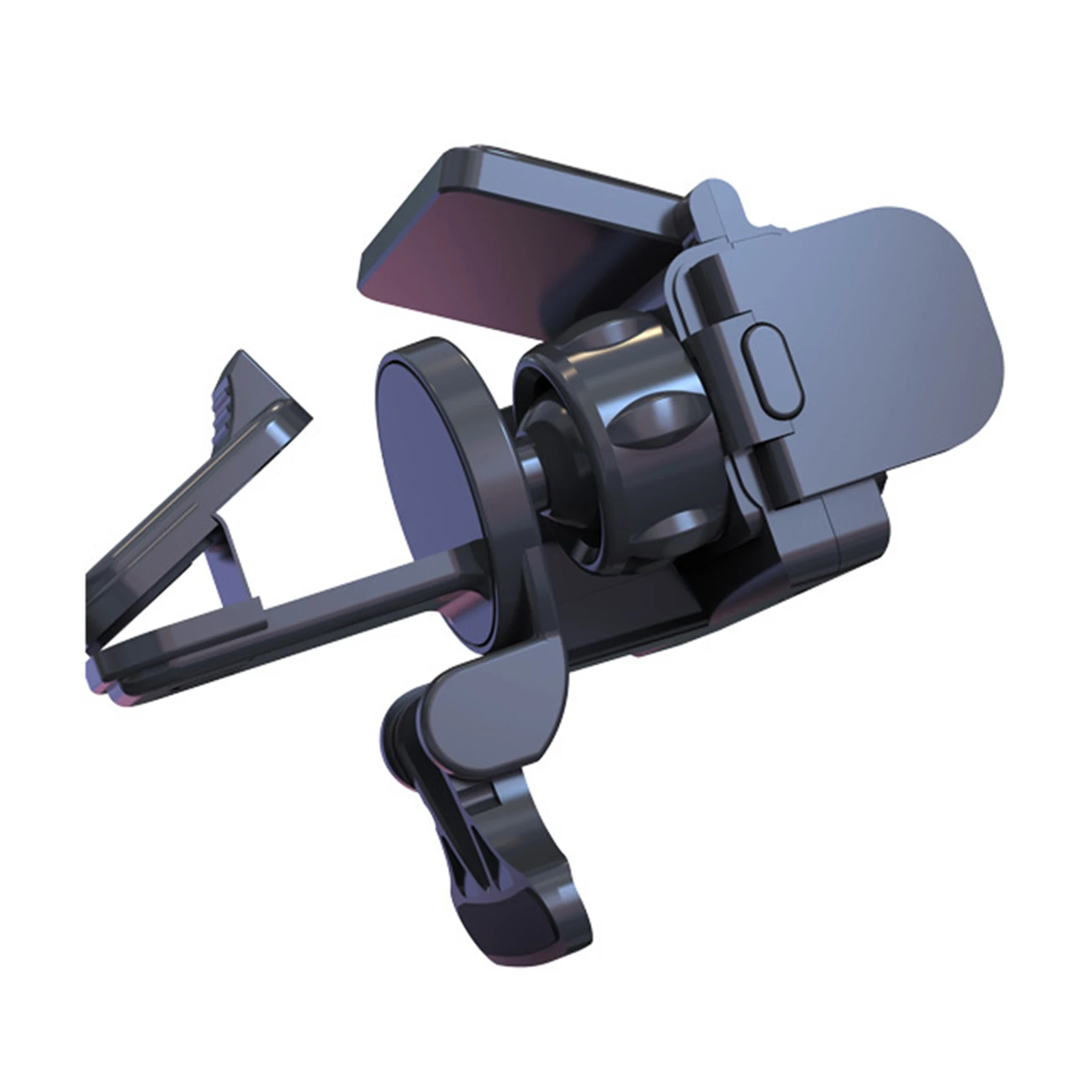 Solar Charging Electric Locking Phone Holder For Car Stable Car Navigation Holder For Vehicles