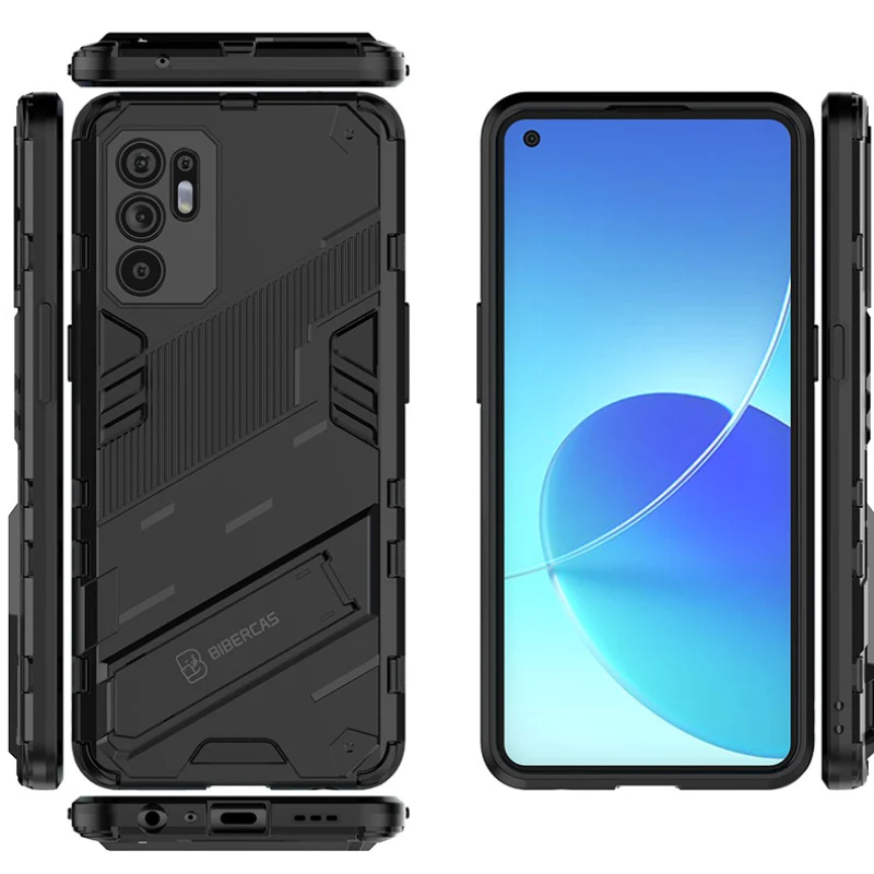 Cover per OPPO Reno Z (6,4 Pollici) 2 in 1 Hybrid Dual Layer