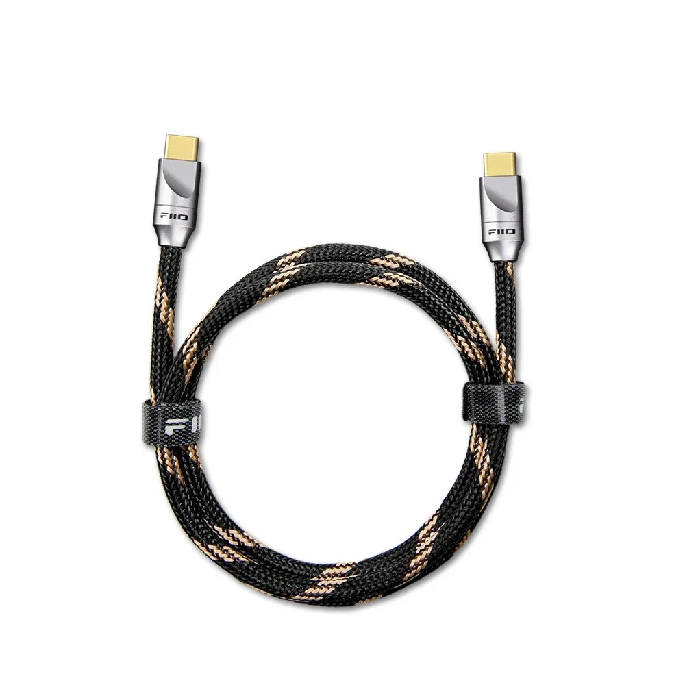 Audio Cable DAC Cables FiiO LT-TC5 USB Silver-plated pure cooper Digital Audio Type C to Type C Cable