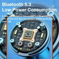 EARDECO 100 Hours Wireless Headphones Sport Bluetooth Headphone Neckband Earphones Stereo Headphone Bass Earbuds 3 Sound Effects - Image 5