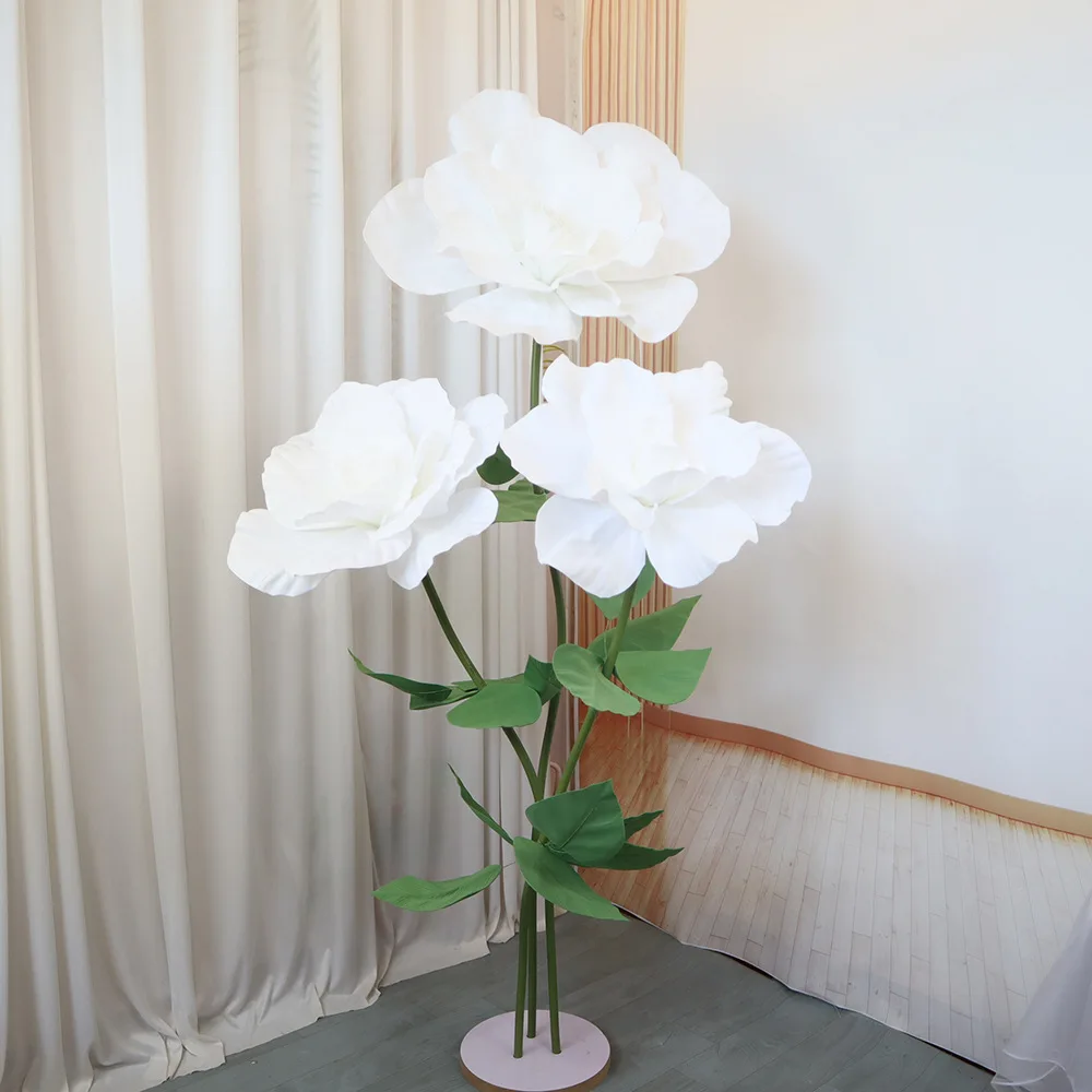 Neue PE künstliche Blume Fenster Party Outdoor Event Layout Hochzeit Dekoration Home Dekoration