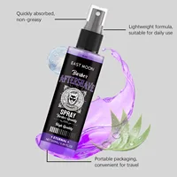 East Moon Sandalwood Aftershave Nourish Oil Spray Deep Moisturizing Hydrate Groomed Repair Dry Soothing Damaged Beard Care Serum 2