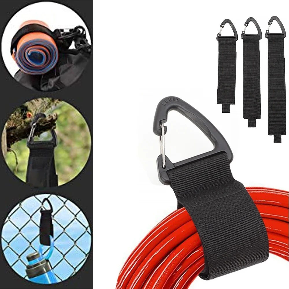 

10/5PCS Cord Organizer Holder with Triangle Buckle Wire Manager Power Cord Management Nylon Heavy Cord Storage Straps for Cables