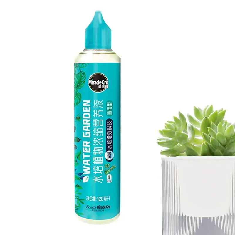 

120ml Hydroponic Nutrients Flower Plant Fertilizer Concentrated Fruit Vegetable Nutrients Fertilizer Plants Food Liquid Solution