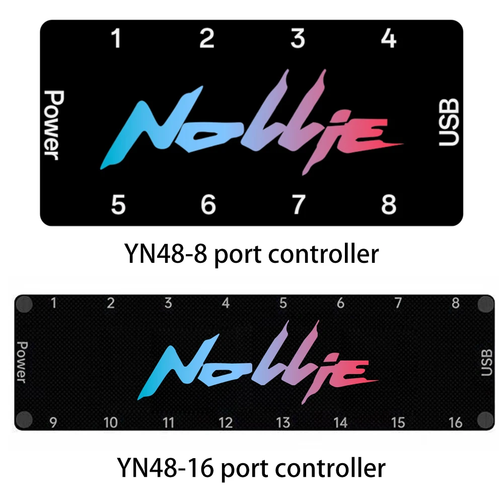Nollie SignalRGB OpenRGB 범용 5V 3PIN ARGB 비동기 컨트롤러 확장형 마더보드 인터페이스 8/16 웨이 ARGB 팬 허브