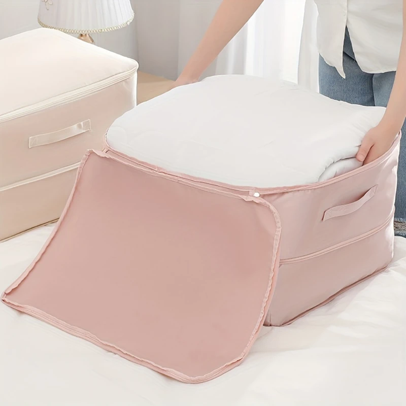 Dustproof Quilt Storage Bag With Zipper Household Multi Functional Large Capacity Household Storage Bag Moisture Resistant Bags 5