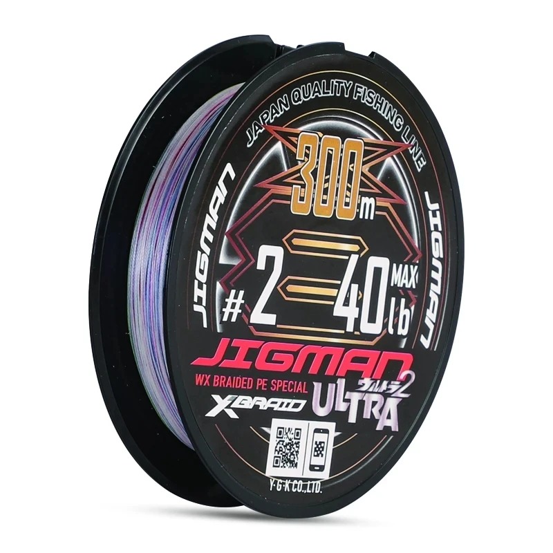 Фото Оригинальная плетеная рыболовная леска YGK Upgrade X8 Jigman ULTRA PE, сделано в Японии, разноцветная высокопрочная морская рыболовная леска 200 м 300 м №3