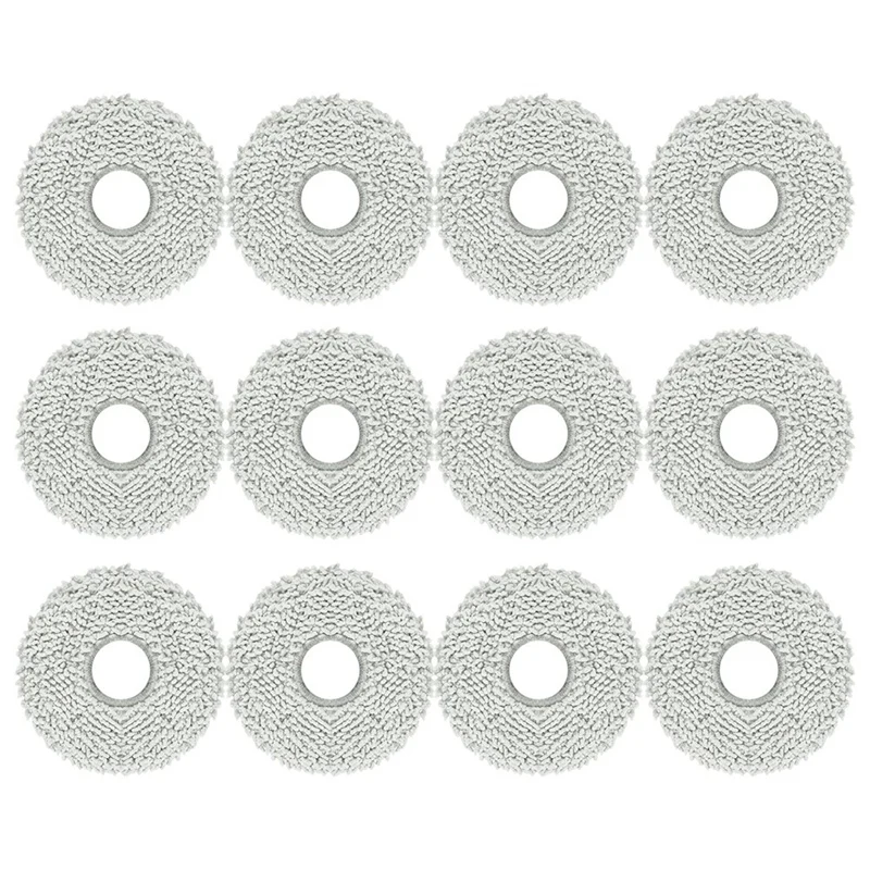 Confezione Da 12 Dischetti Lavabili Per Dreame L10S /L10/ L20 / L30/ X30/ Ecovacs Deebot X2 Omni/ T20 Omni/ T10 Omni/ X1 Omni Durevole