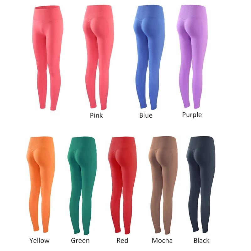 Leggings cortos de mujer Pantalones cortos de Yoga deportivos de secado  rápido de nailon y LICRA para mujer, mallas deportivas sólidas para  Fitness