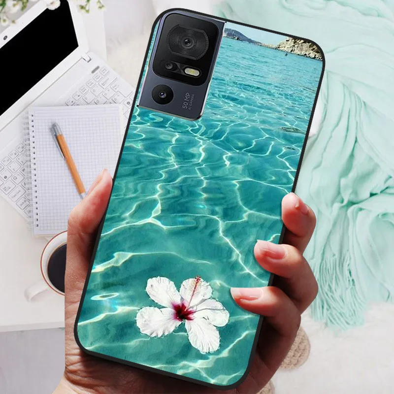 Black Lion and Wolf Silicone Soft Phone Case - Protective Shell