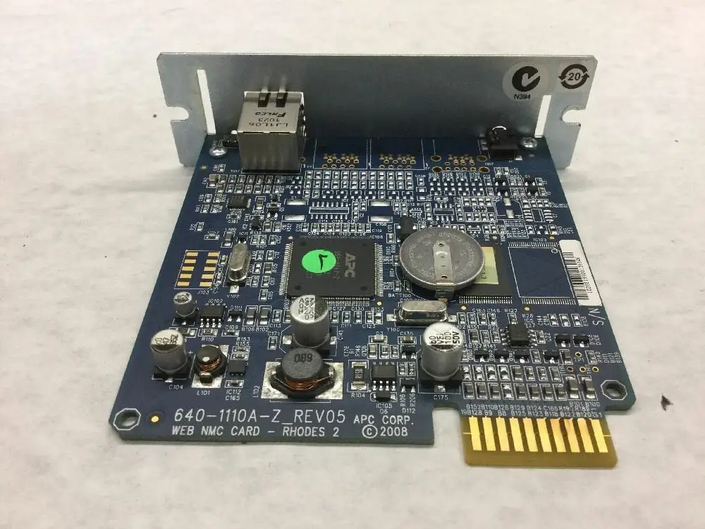 APC Smart Slot AP9630 UPS Network Management Card 2 LAN RJ45 - 2