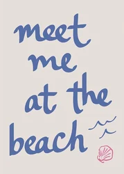Coastal Summer Gallery Wall Art - Trendy Beach House Decor for Bedroom & Living Room (CJ53563)