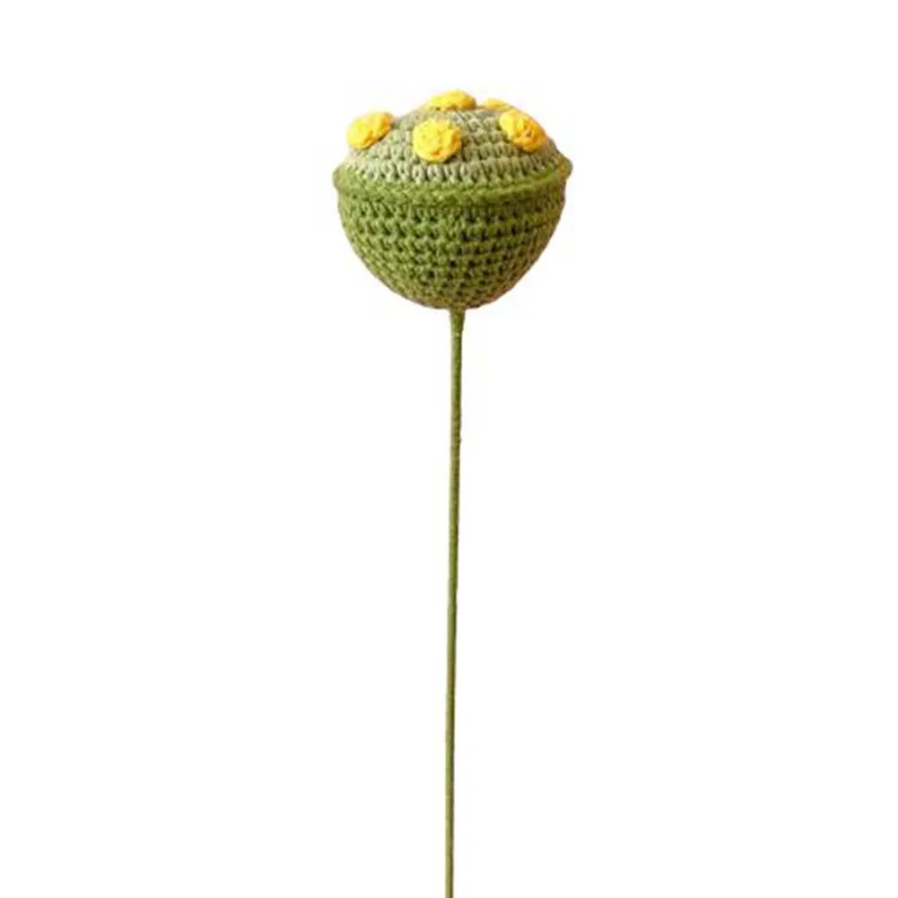 Crocheted Handmade Artificial Flower Finished Product Simulated Flower Wedding Venues Handmade Crocheted Hotels 3