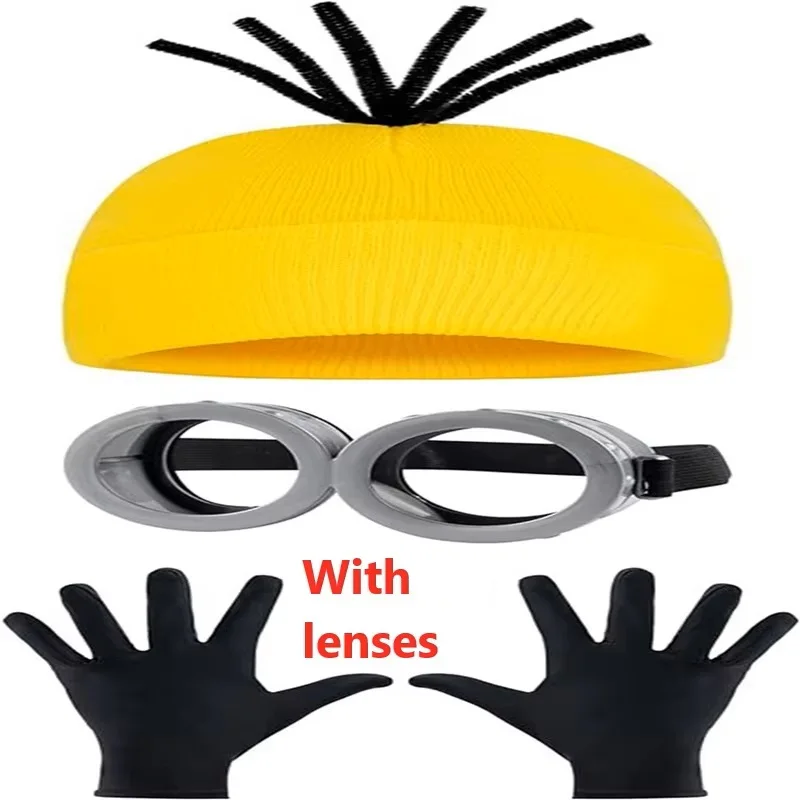 10Set/lot Kids Cosplay Plush Doll Hat Cap Toys