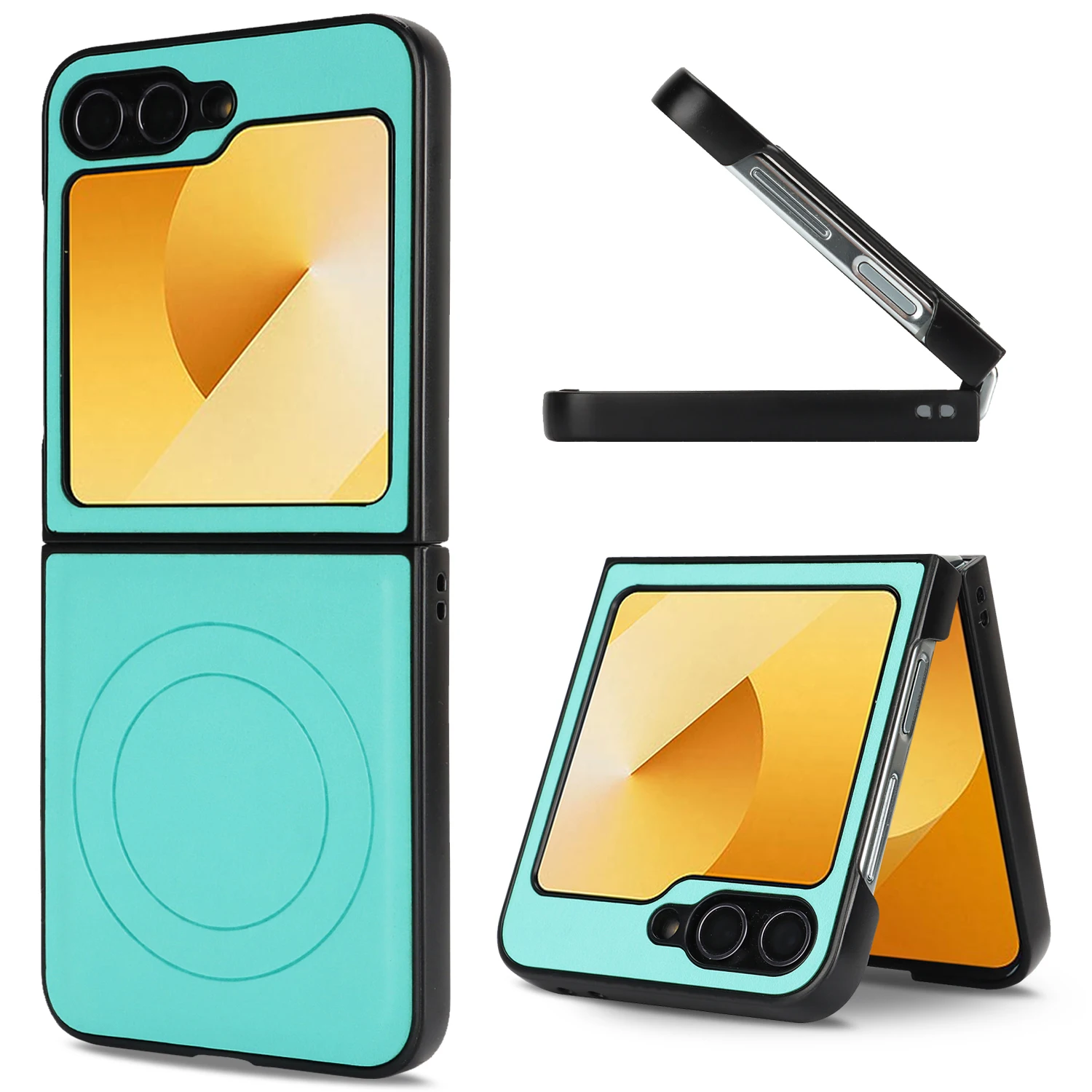 Magnetic PU Leather Ultra-Thin Shockproof Phone Case