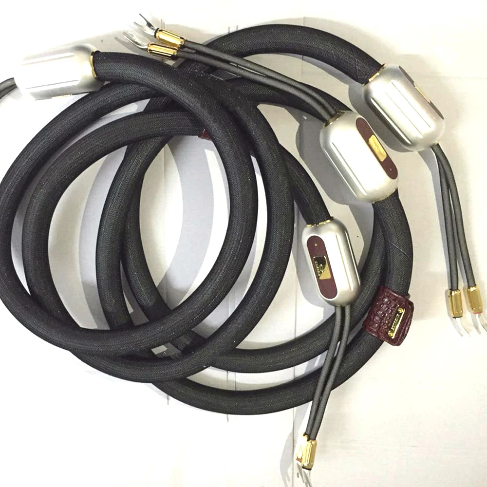 Kharma Puzzle Extreme Signature Top Hifi Speaker Wire Y Spade Plug
