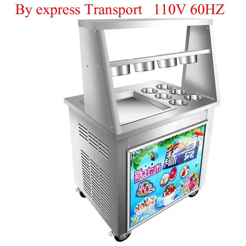 جافا ماكينة آيس كريم مقلي تجارية