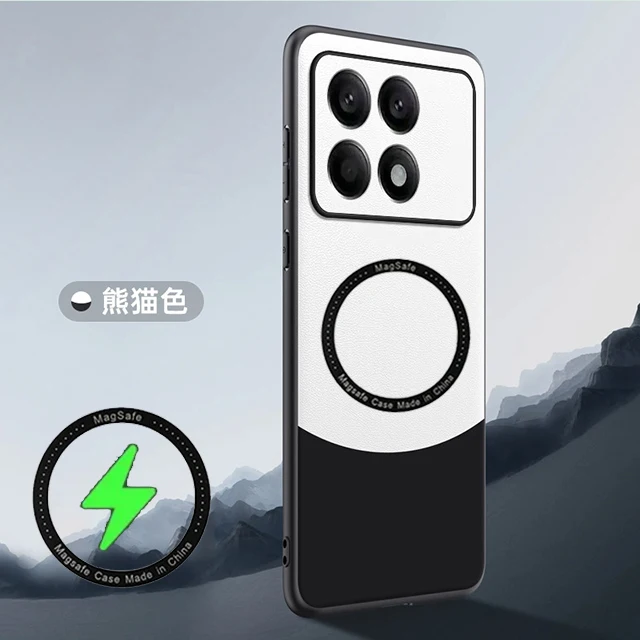 

Luxury For Magsafe Charging Case For Xiaomi 13T Redmi K70 K50 K60 Note 13 Pro Plus ShockProof Leather Phone Cover Shell Back