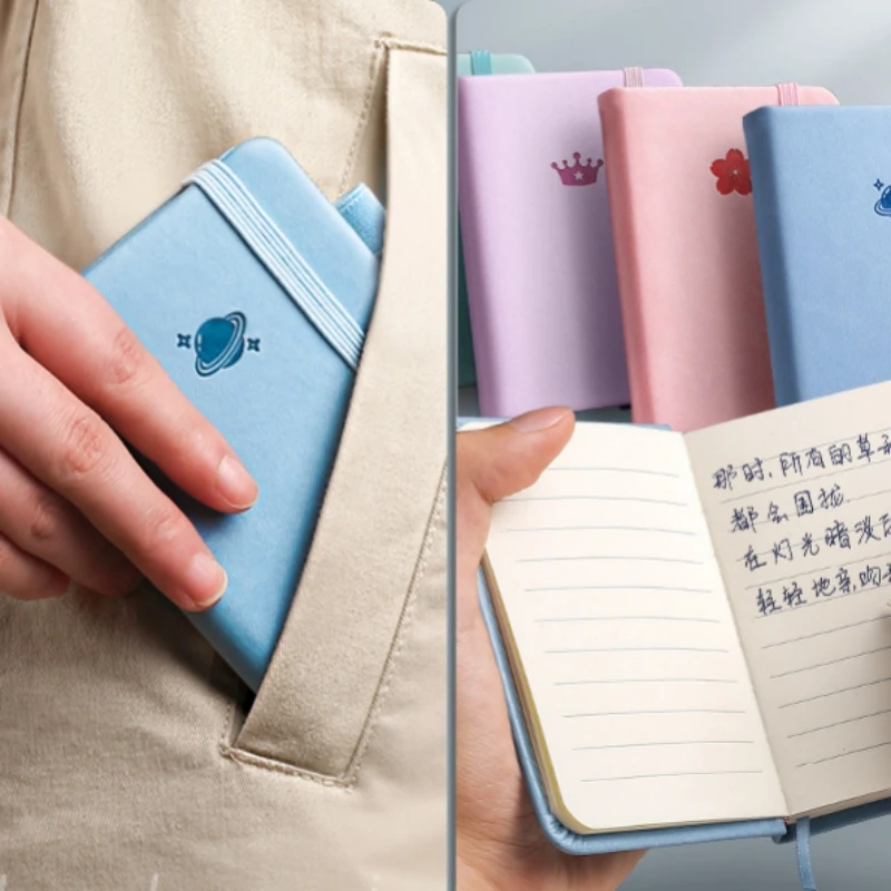 A6/A7 Mini Notebook Portable Pocket Notepad Memo Diary Planner Agenda Organizer Sketchbook Office School Stationery Supplies leather notebook student notebook bullet journal notebook budget binder notebook notebook organizer kraft paper sketchbook notebook case folder