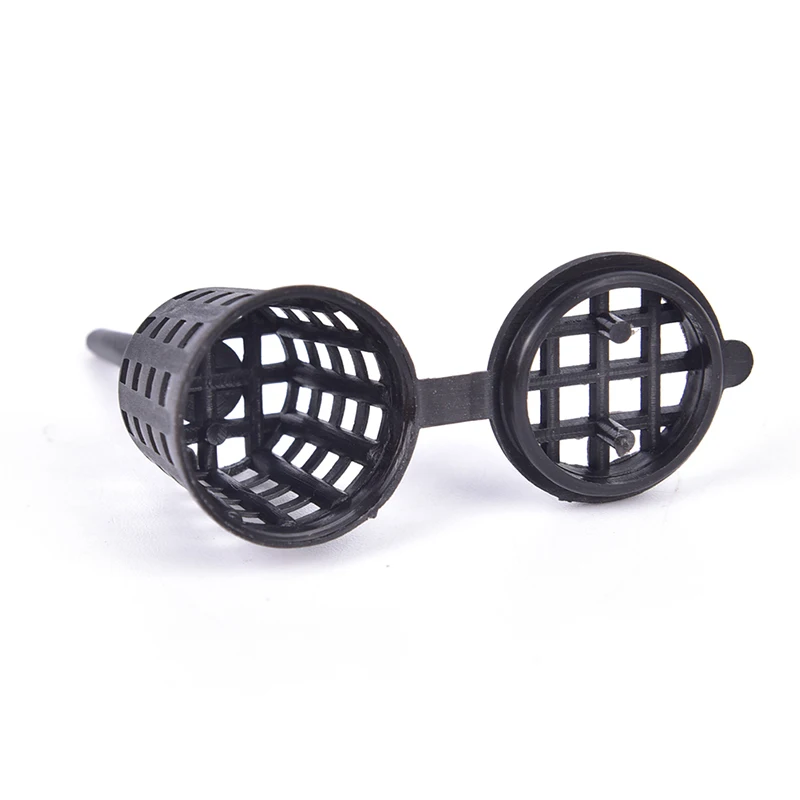 50pcs Plants Fertilizer Basket Fertilizer Mesh Box Pots Garden Nursery Pots Portable Aquarium with Lid Planting Nutrition Cups