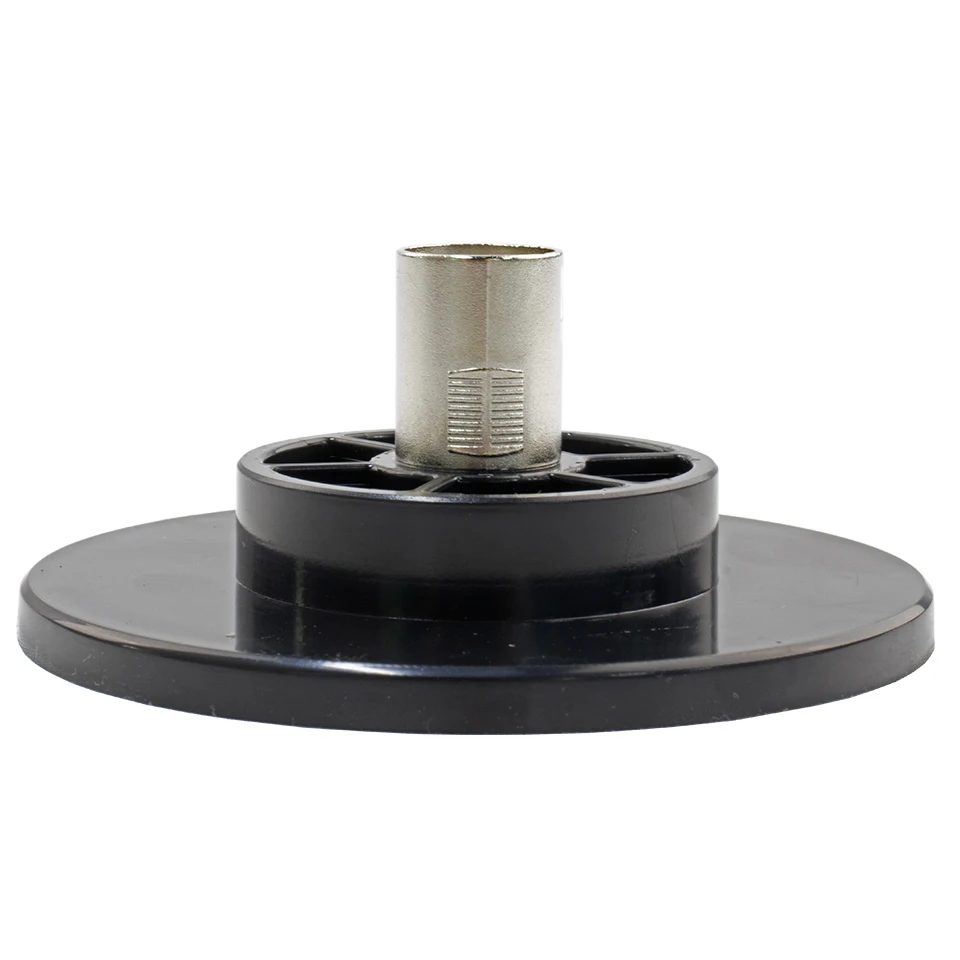 Sex Toy Fredorch Sex Machine Attachment 3.8'' Black Suction Cup Adapter 3XLR Connector for Sex Machine Love Dildo Holder