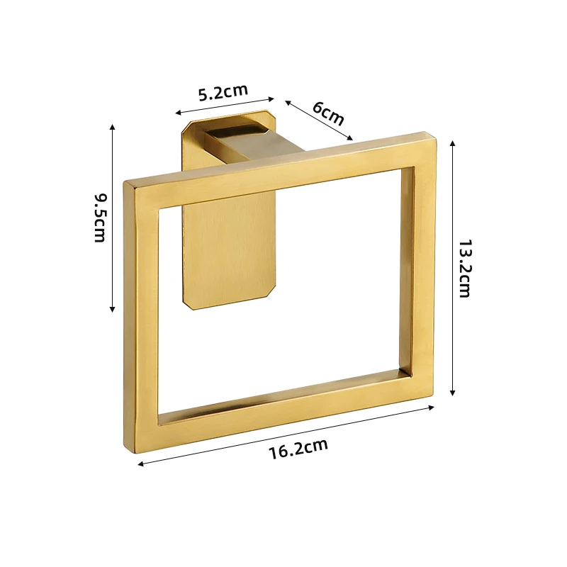 Gold Towel Ring