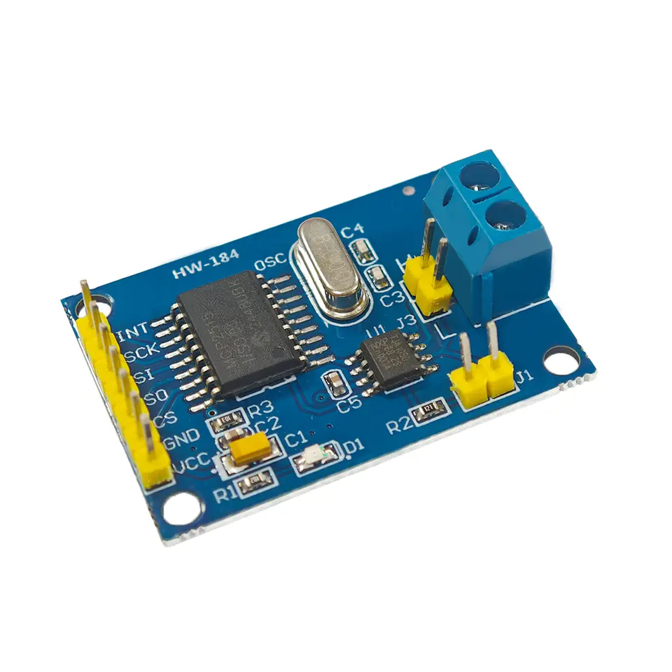 MCP2515 CAN Bus Module TJA1050 SPI Interface Receiver High Speed Industrial Grade for Arduino for STM32 for 51 MCU Automotive image 3