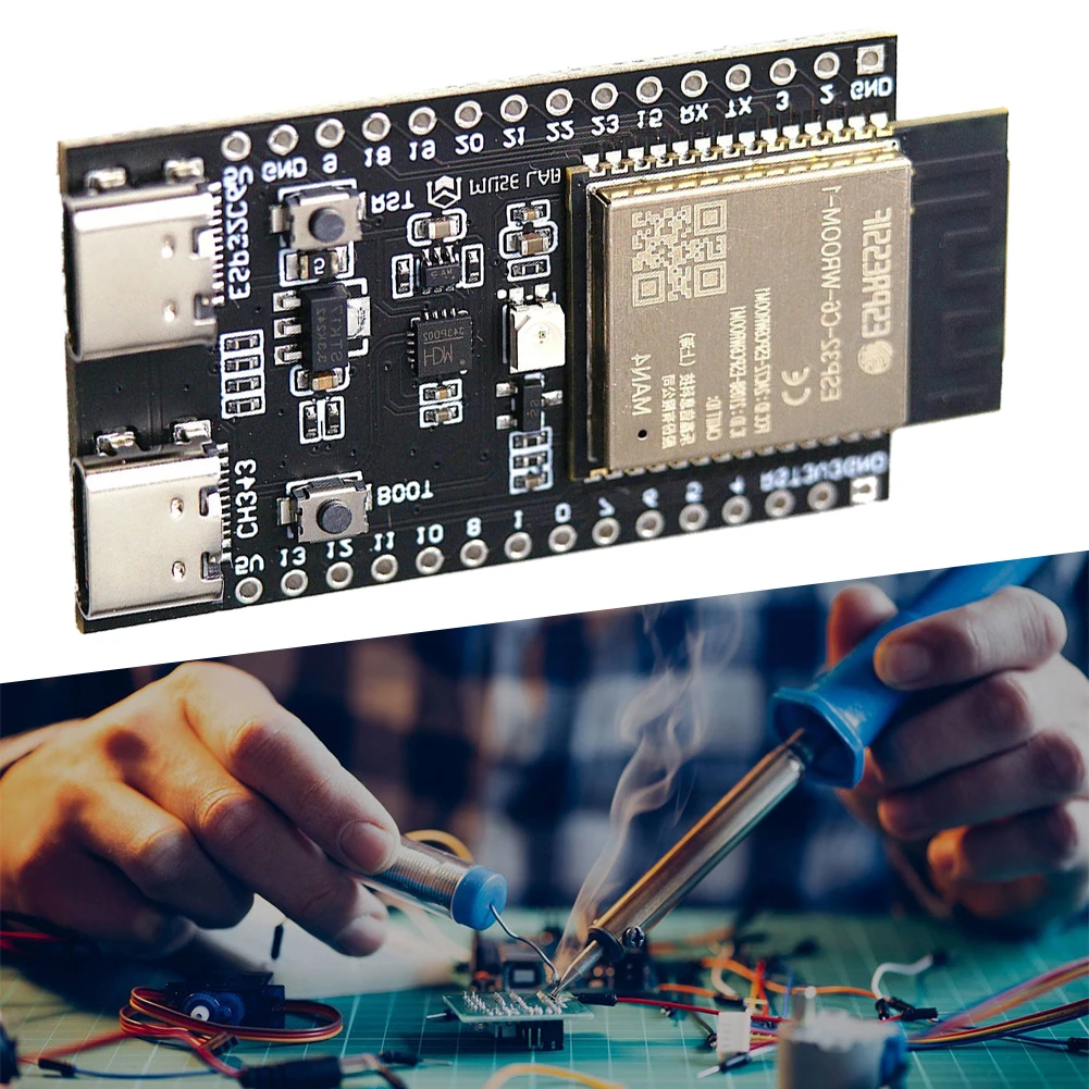 ESP32-C6  ,   ȣȯ ESP32-C6-WROOM-1  , RISC-V ּ ý , 512KB SRAM