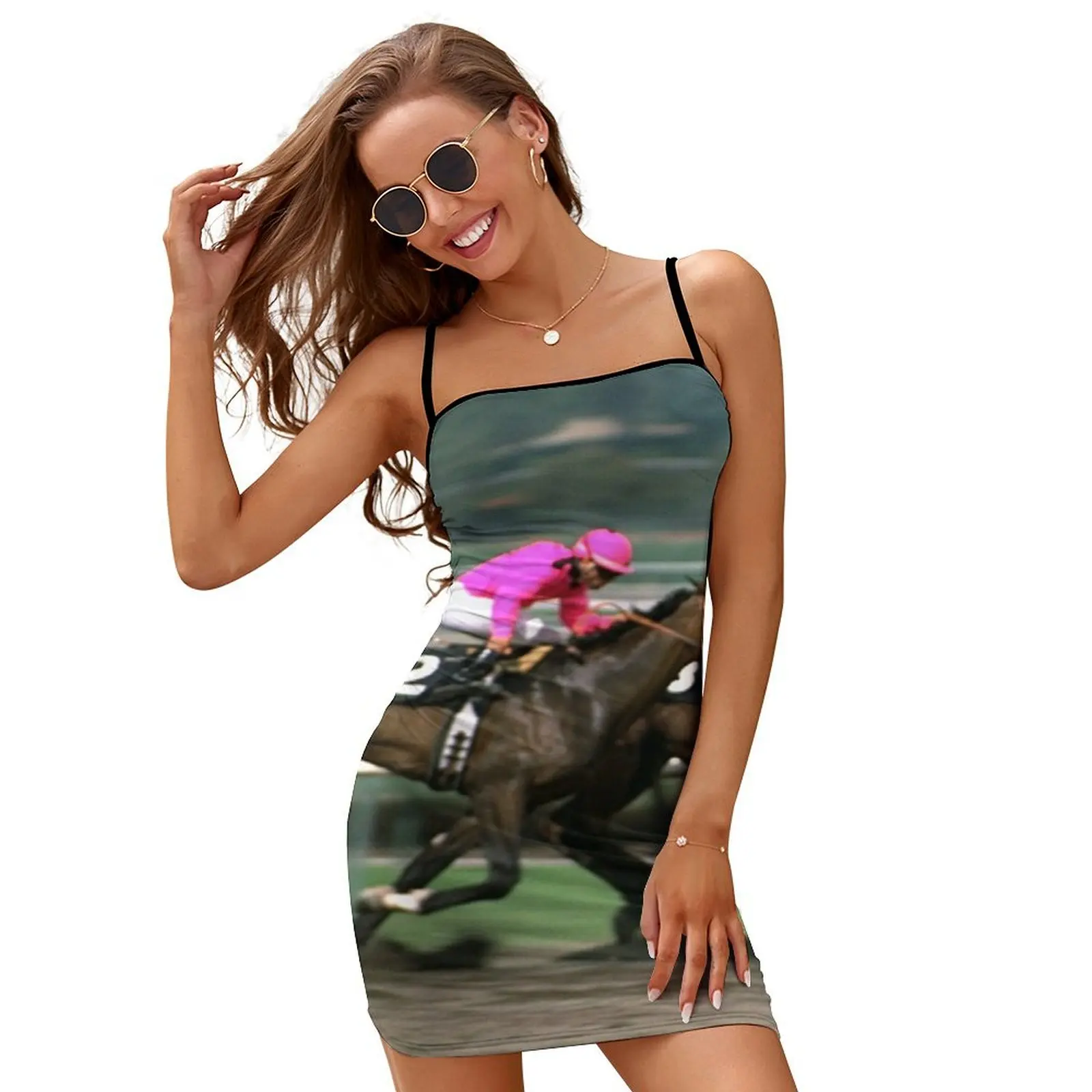 

Horse race Poster Slip Dress Dress women elegant evening dresses for women 2024