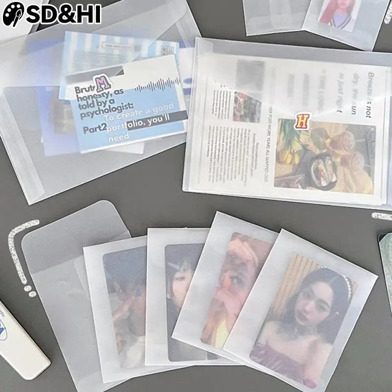 Semi-transparent Sulfuric Acid Paper Envelopes For DIY Postcard Card Storage Wedding Invitation Gift Packing Jewelry Packing