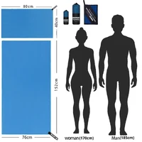 Quick Drying Sport Towel Super Absorbent Bath Beach Towel Travel Portable Gym Towel For Swimming Running Yoga Microfiber Towel 5