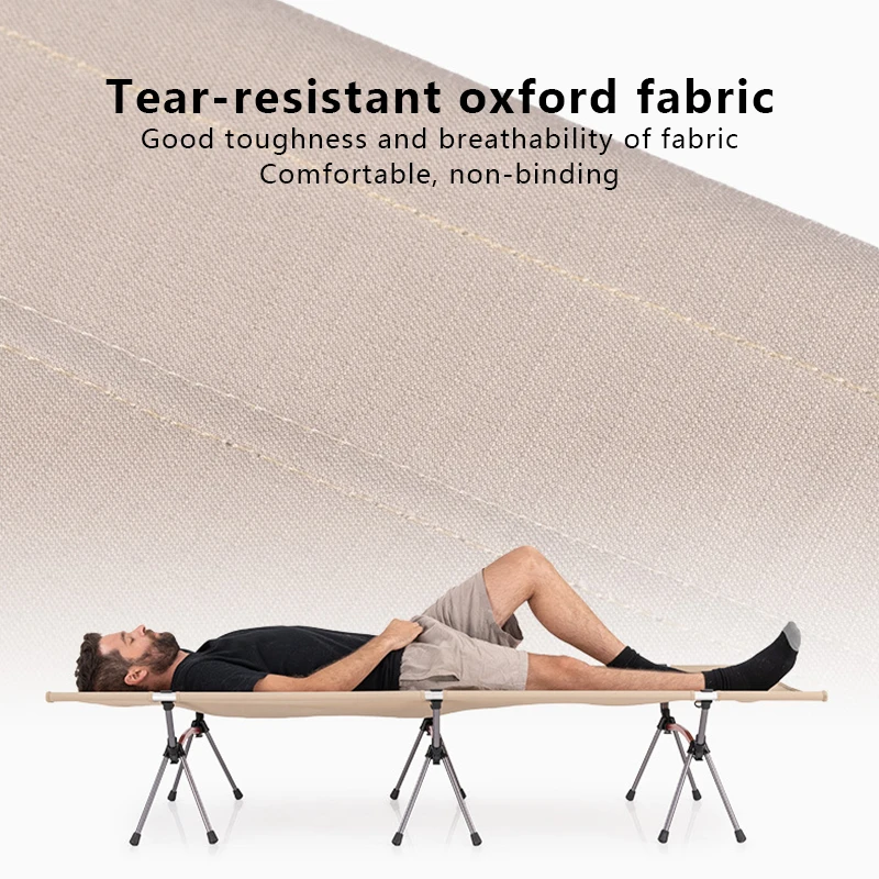 

High Low Tent Bed Hiking Travel Recliner Outdoor Travel Folding Bed Portable Ultralight Camping Bed