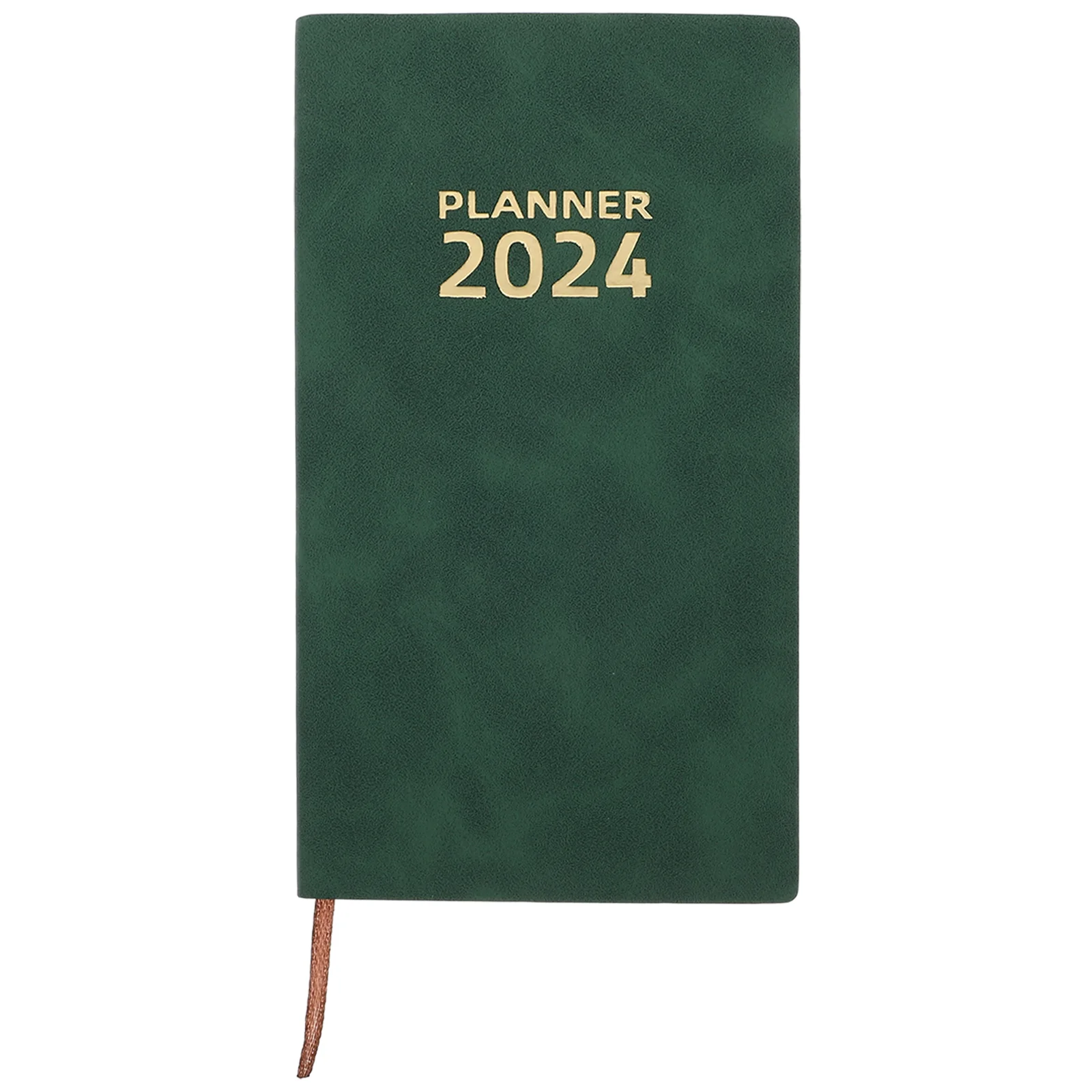 

2024 Agenda Book Paper Notepad Yearly Planner Notebook Office Schedule Daily Delicate
